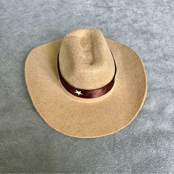 Dog Felt Cowboy Hat Halloween Costume - Picture 1 of 5